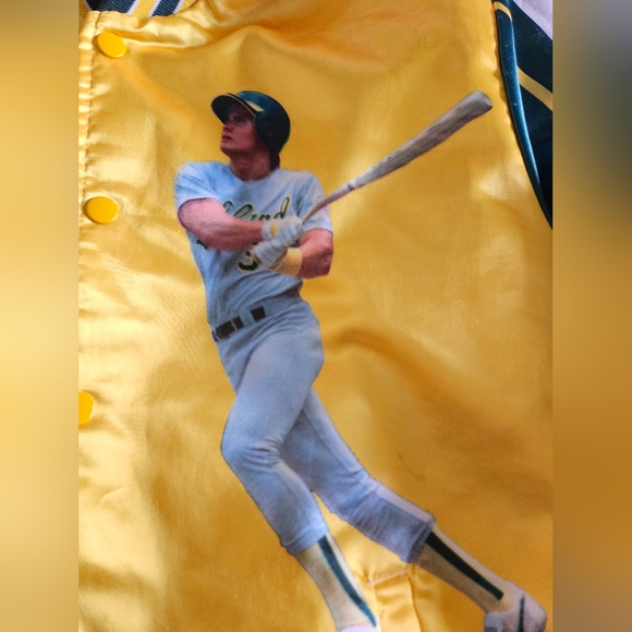 Jose Conseco 90's A's Starline Jacket - Picture 11 of 15